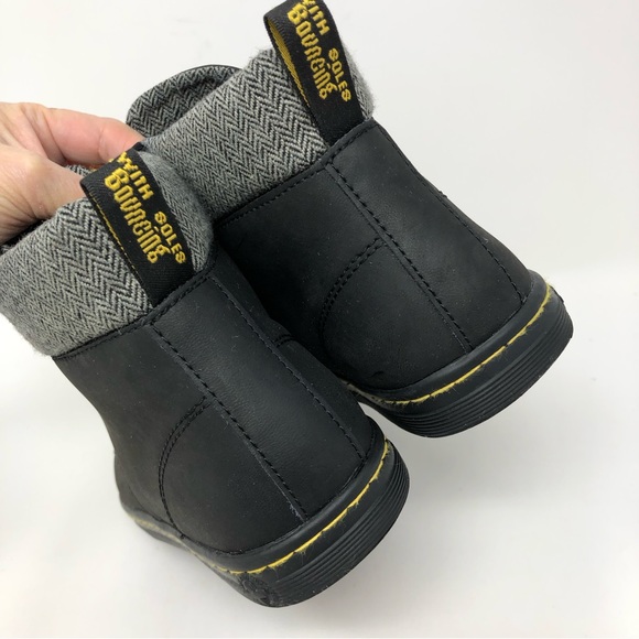 Dr. Marten Black Maelly Leather Boot Women’s size 8 - Picture 6 of 12